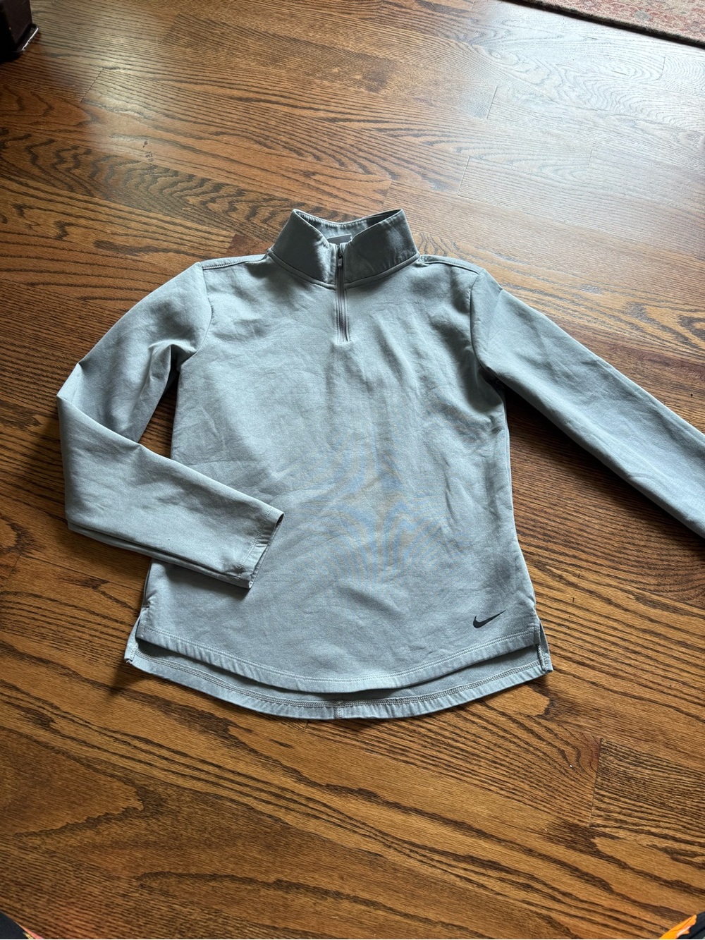 Nike Gray Therma-Fit Half-Zip Pullover XS